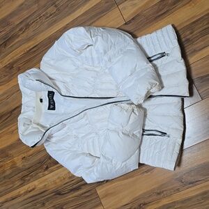 Guess puffer jacket juniors large